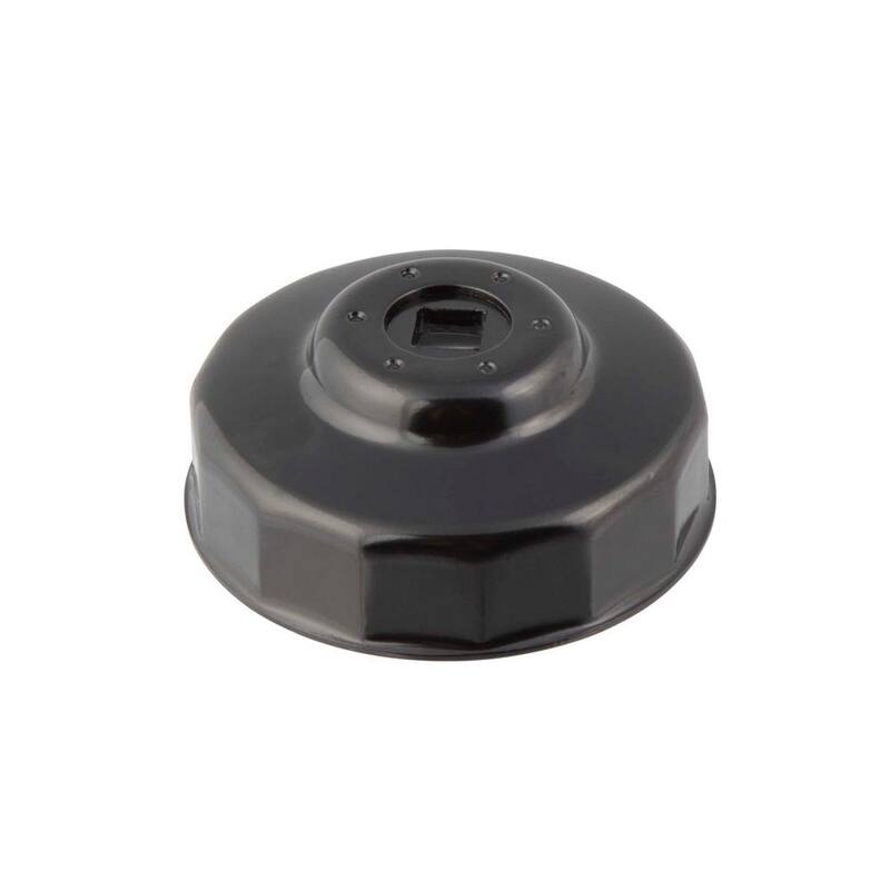 Steelman 74 mm x 14 Flute Oil Filter Cap Wrench in Black - 06139