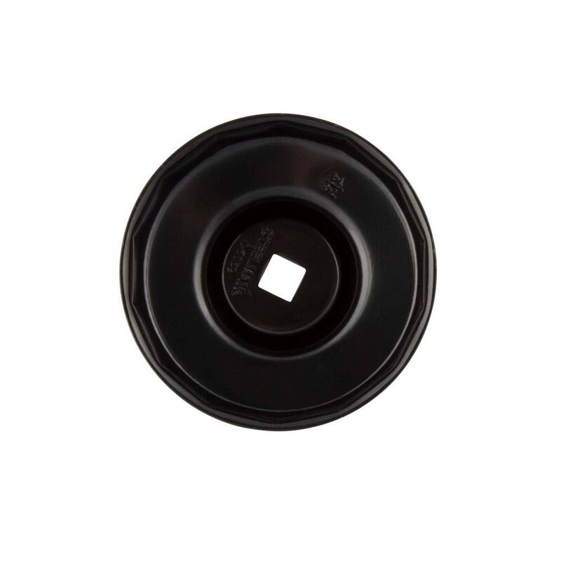 Steelman 74 mm x 14 Flute Oil Filter Cap Wrench in Black - 06139