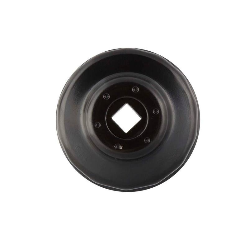 Steelman 65 mm x 14 Flute Oil Filter Cap Wrench in Black - 06123