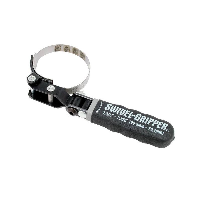 Lisle Swivel Gripper No Slip Filter Wrench - LIS57010