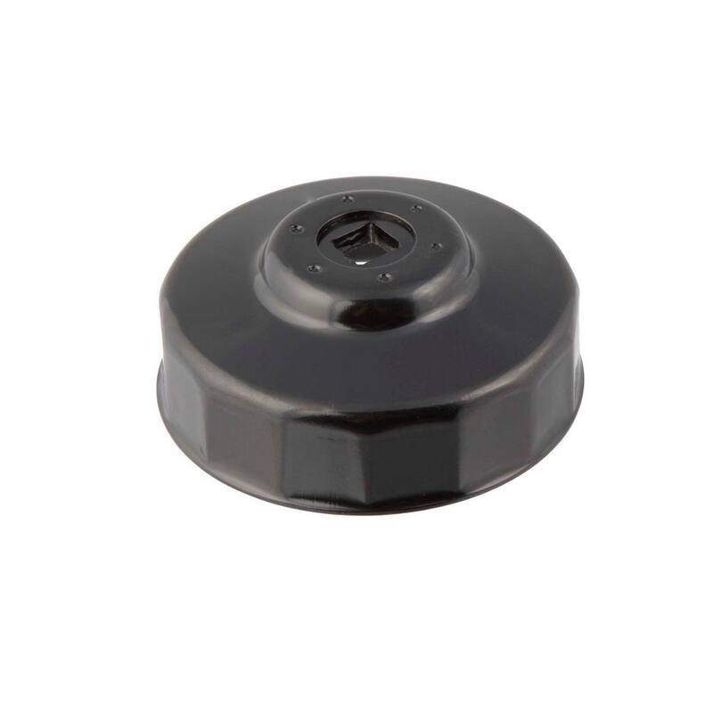 Steelman 80 mm x 15 Flute Oil Filter Cap Wrench in Black - 06122