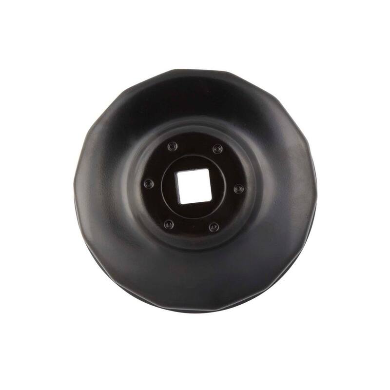 Steelman 73 mm x 14 Flute Oil Filter Cap Wrench in Black - 06116