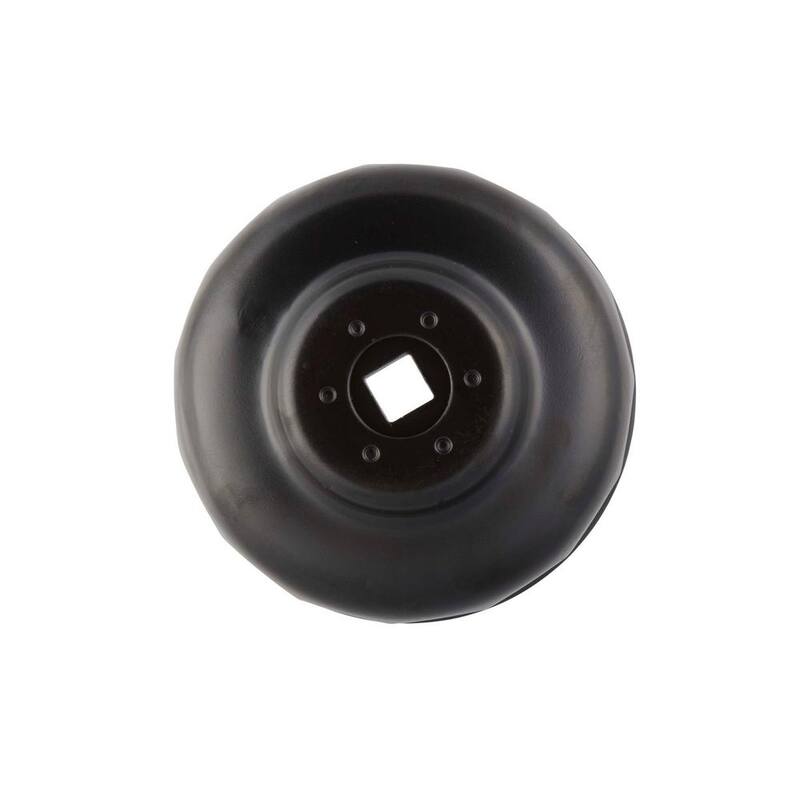 Steelman 88 mm x 15 Flute Oil Filter Cap Wrench for Hyundai in Black - 06138
