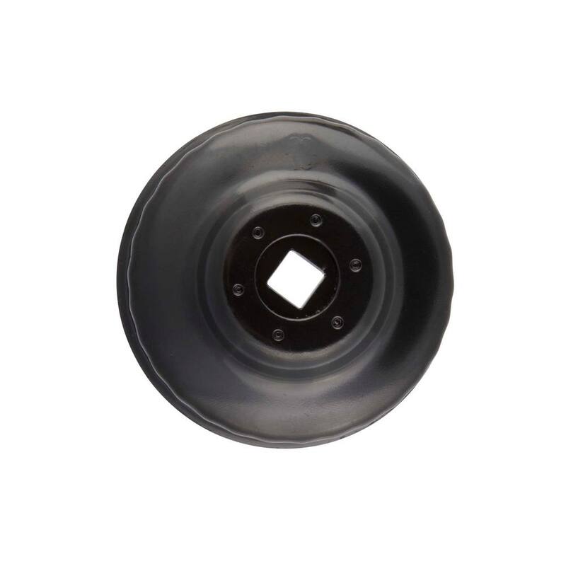Steelman 76 mm x 30 Flute Oil Filter Cap Wrench in Black - 06127
