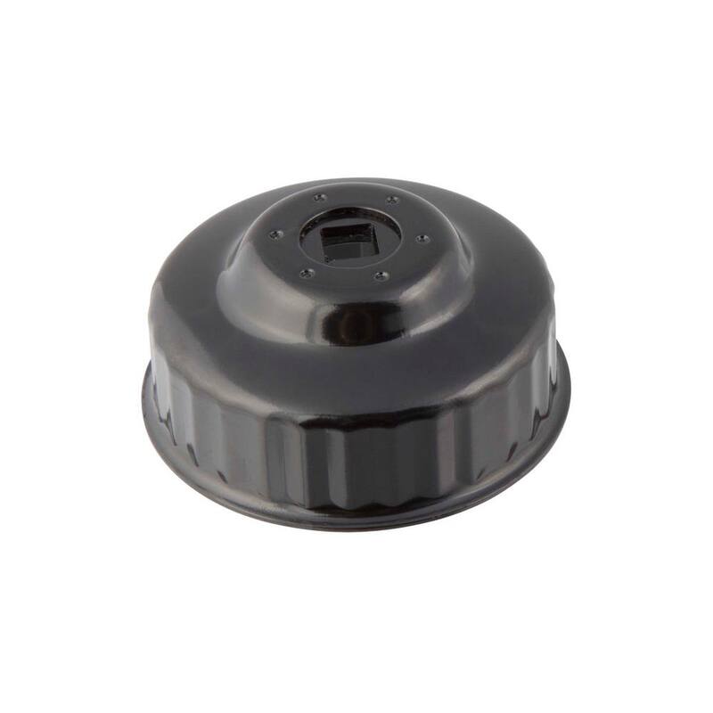 Steelman 76 mm x 30 Flute Oil Filter Cap Wrench in Black - 06127