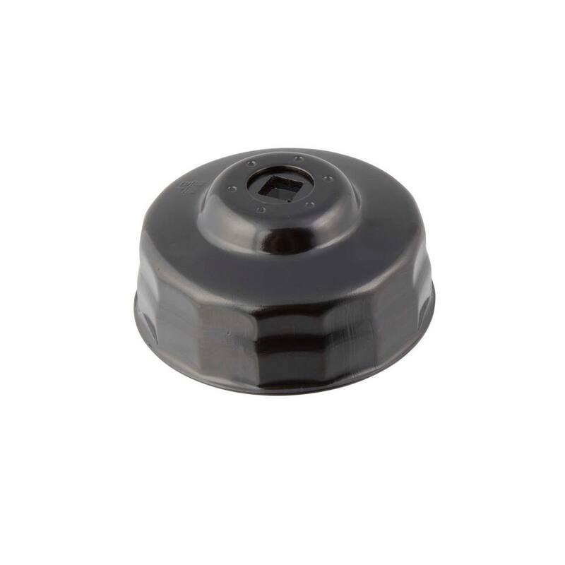 Steelman 80/82 mm x 15 Flute Oil Filter Cap Wrench in Black - 06129