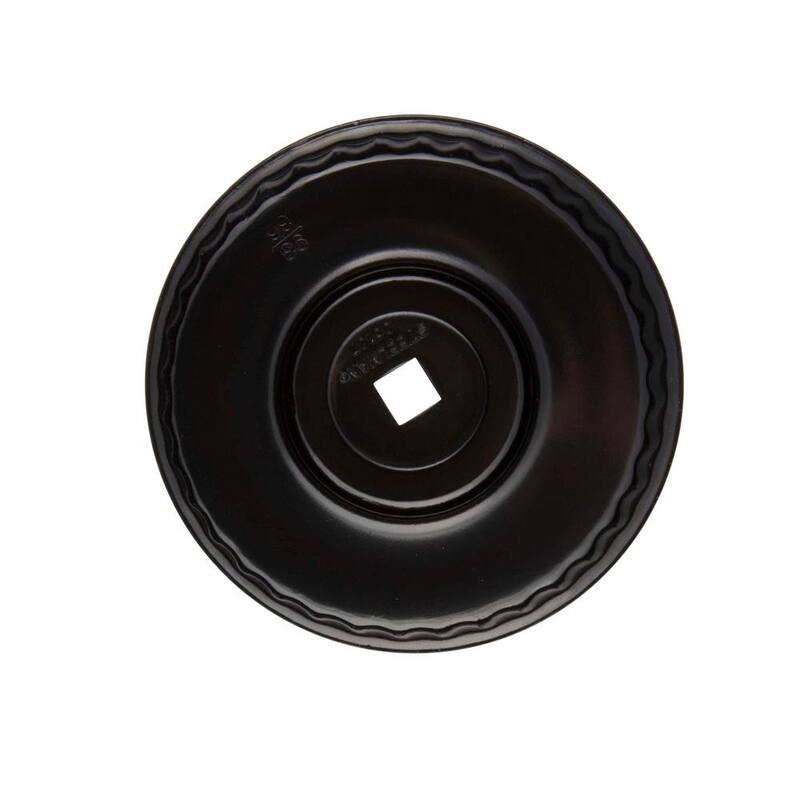 Steelman 93 mm x 36 Flute Oil Filter Cap Wrench in Black - 06107