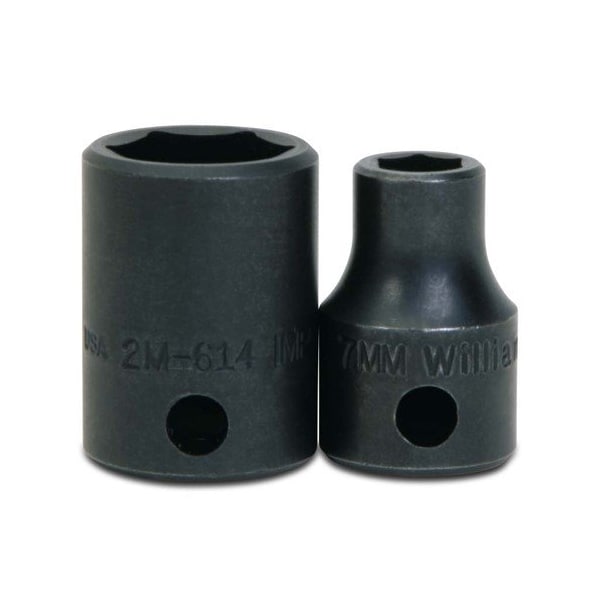 Williams Socket, 1 1/32 Inch OAL, Shallow Impact, 11 MM Size - JHW2M-611