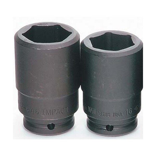 Williams Socket, 3 Inch OAL, Deep Impact, 3/4 Inch Dr, 3/4 Inch Size - JHW16-624