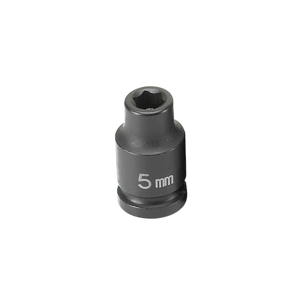 Grey Pneumatic Soc 5Mm 1/4D Imp Mag 6Pt Blk, 905MG - 905MG