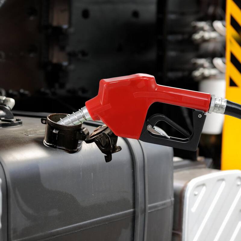 VEVOR Diesel Fuel Transfer Pump Kit 10 GPM PET Self-Priming Electric Oil Extractor Pump with Automatic Shut-off Nozzle Hose - C11GPM12V14HPKS06V1