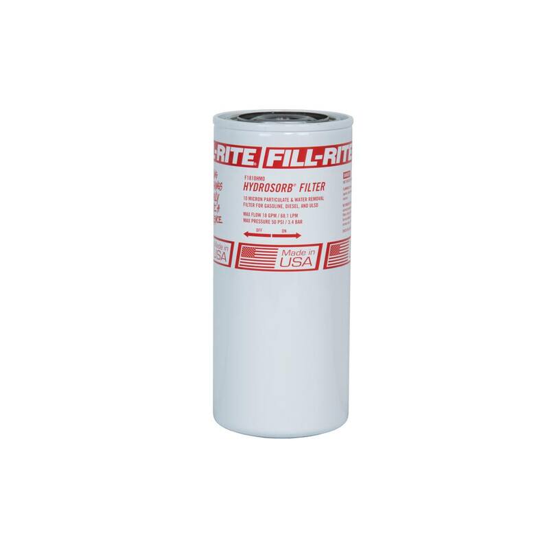 FILL-RITE 12-Volt 15 GPM 1/4 HP Fuel Transfer Pump (Filter with Swivel Package) - FR1220HDSFQ