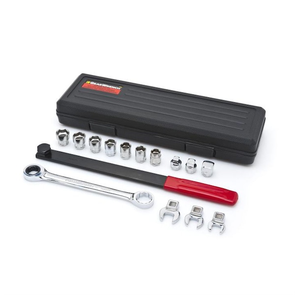 Gearwrench 15 Pc Ratcheting Serpentine Belt Tool Set - KDT3680D