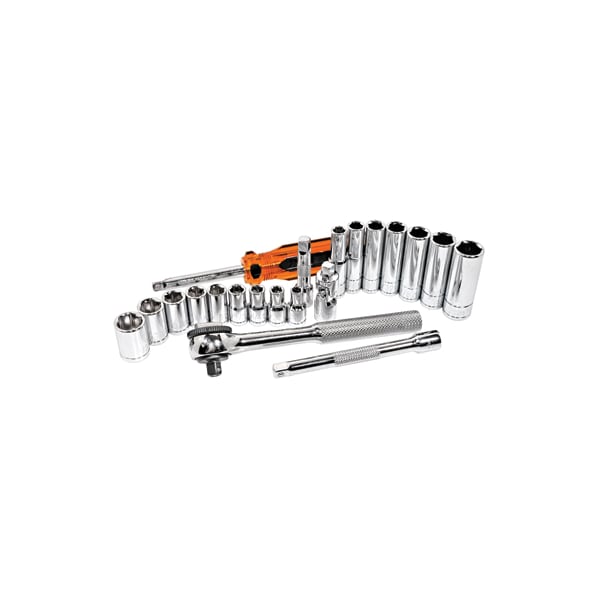 K-Tool International 1/4" Drive SAE, 21 pcs - KTI-21000