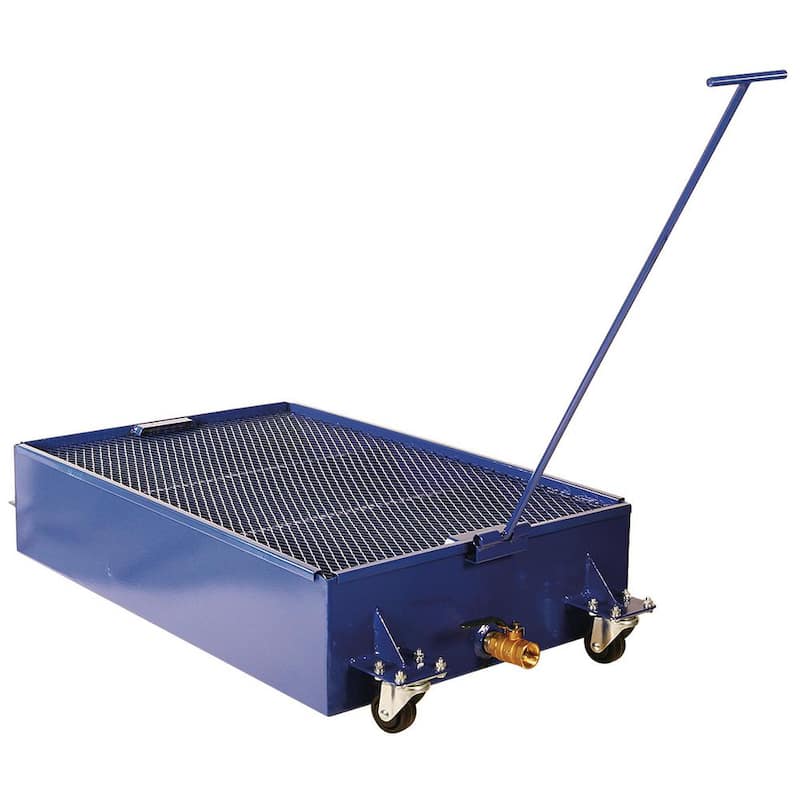 Liquidynamics 25 Gal. Capacity Steel Portable Used Oil Drain - 42070