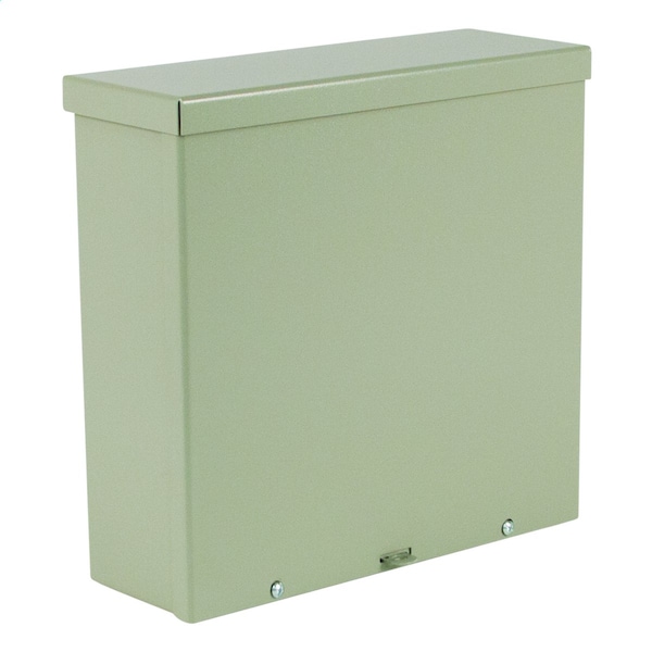 Wiegmann Carbon Steel Electrical Enclosures, 8 in H, 6 in D, 8 in W, NEMA 3R, Screw On - RSC080806NK