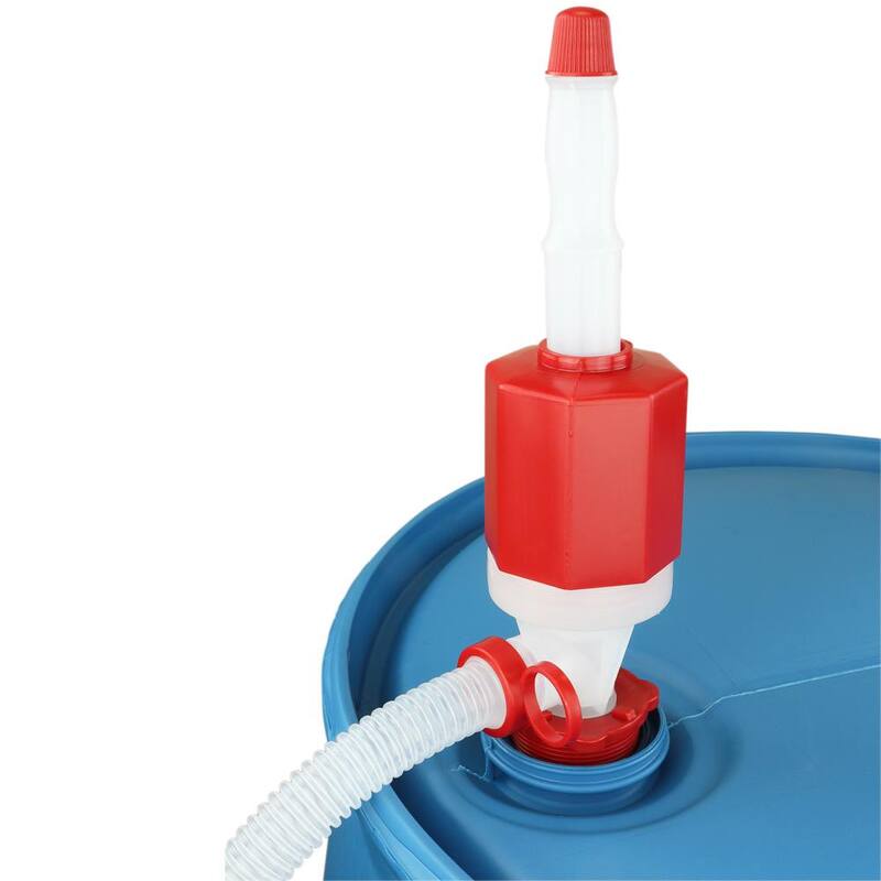 ZEELINE BY MILTON Polyethylene/Polypropylene Siphon Drum Pump With Hose - ZE369W