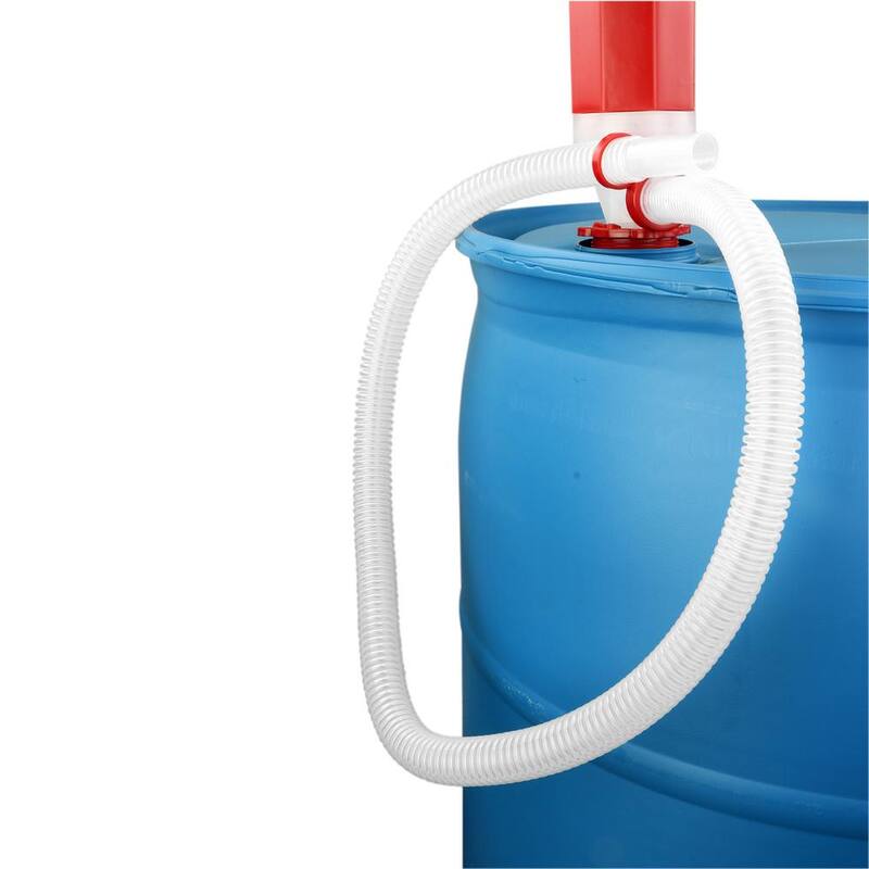 ZEELINE BY MILTON Polyethylene/Polypropylene Siphon Drum Pump With Hose - ZE369W