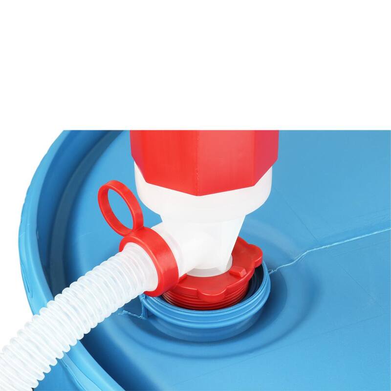 ZEELINE BY MILTON Polyethylene/Polypropylene Siphon Drum Pump With Hose - ZE369W
