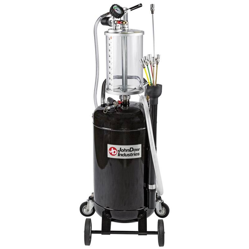 JohnDow Industries 20 Gal. Fluid Evacuator with Transparent Bowl - JDI-20EV-B