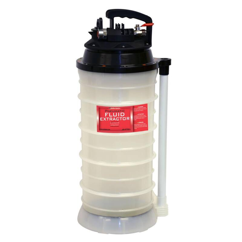 JohnDow Industries 2.7 Gal. Pneumatic Air Operated Fluid Evacuator/Extractor - JDI-277EV