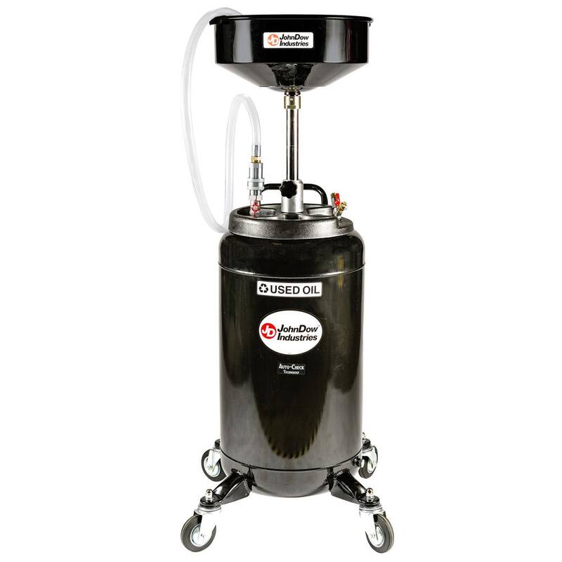 JohnDow Industries 25 Gal. Self-Evacuating Oil Drain - JDI-25HDC