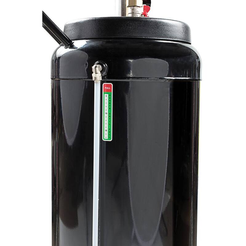 JohnDow Industries 25 Gal. Self-Evacuating Oil Drain - JDI-25HDC