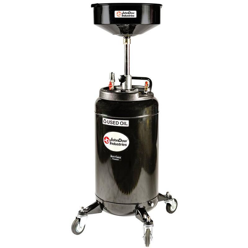 JohnDow Industries 25 Gal. Self-Evacuating Oil Drain - JDI-25HDC