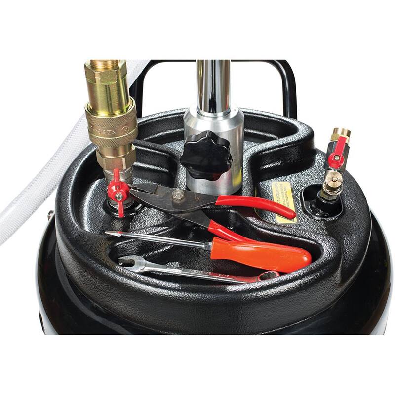 JohnDow Industries 25 Gal. Self-Evacuating Oil Drain - JDI-25HDC