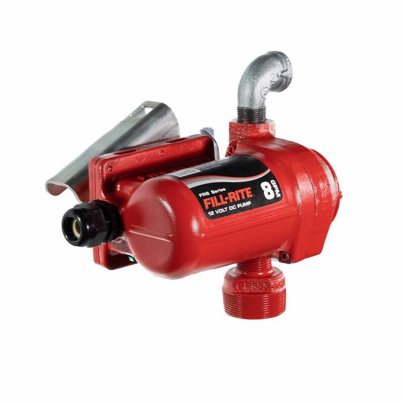 FILL-RITE FR8-PX 12-Volt 8 GPM (31 LPM) 1/12 HP Fuel Transfer Pump (Pump Only) - FR8-PX
