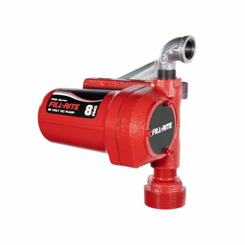 FILL-RITE FR8-PX 12-Volt 8 GPM (31 LPM) 1/12 HP Fuel Transfer Pump (Pump Only) - FR8-PX