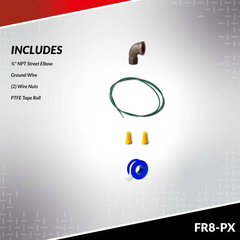 FILL-RITE FR8-PX 12-Volt 8 GPM (31 LPM) 1/12 HP Fuel Transfer Pump (Pump Only) - FR8-PX