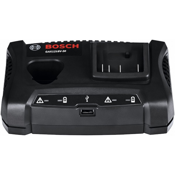 Bosch Battery Charger, Li-Ion, 2 Ports - GAX1218V-30
