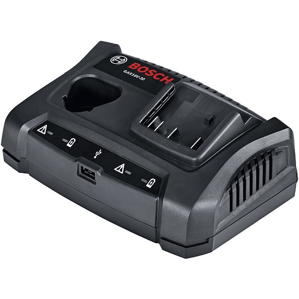 Bosch Battery Charger, Li-Ion, 2 Ports - GAX1218V-30