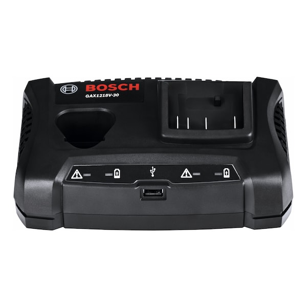 Bosch Battery Charger, Li-Ion, 2 Ports - GAX1218V-30