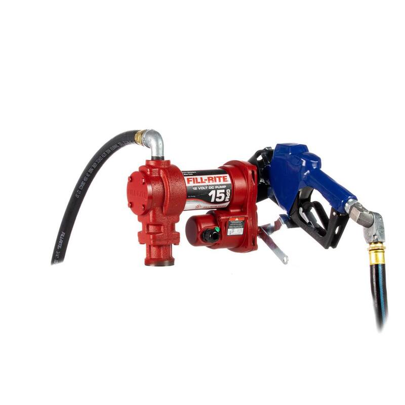 FILL-RITE 12-Volt 15 GPM 1/4 HP Fuel Transfer Pump (Arctic Package) - FR1210HARC