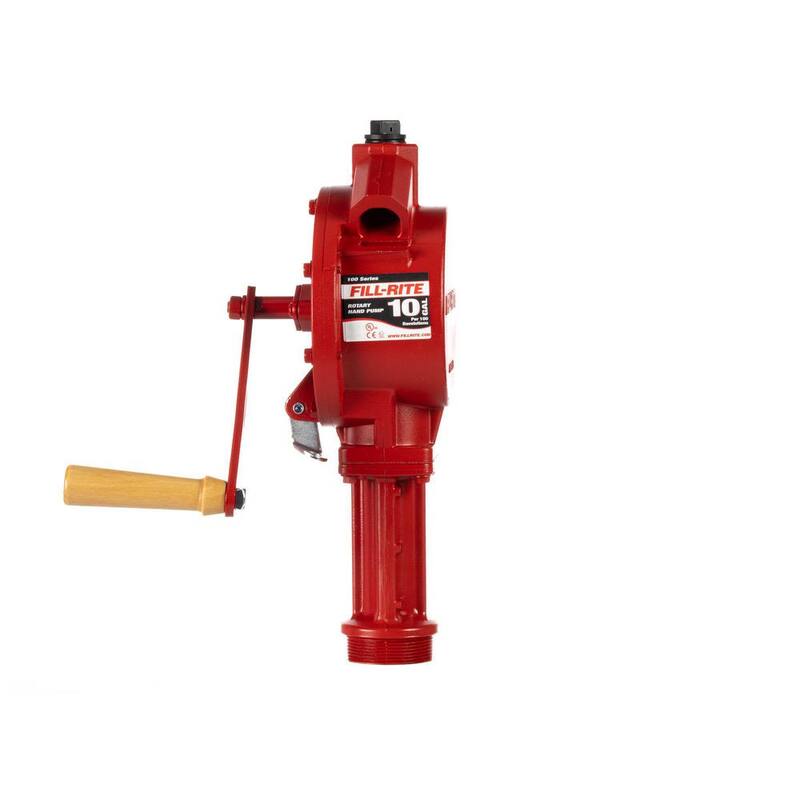 FILL-RITE Rotary Fuel Transfer Hand Pump with Standard Accessories and Counter - FR112C