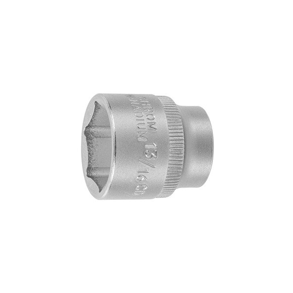 Holex 3/8 inch Drive Socket, 6 pt, 13/16 inch - 637222 13/16