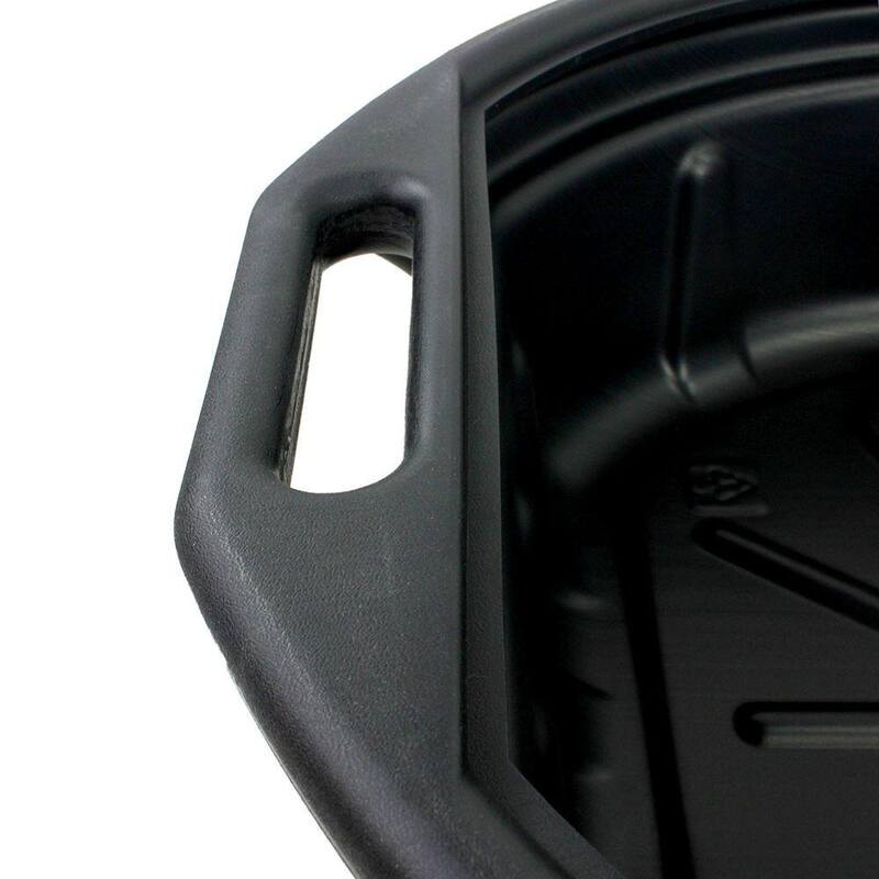 Capri Tools 4.5 Gal. Black Portable Antifreeze and Oil Drain Pan - CP21021W