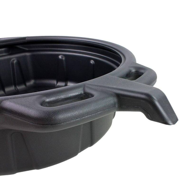 Capri Tools 4.5 Gal. Black Portable Antifreeze and Oil Drain Pan - CP21021W