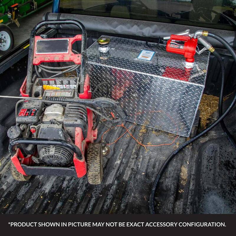 FILL-RITE FR8 12-Volt 8 GPM (31 LPM) 1/12 HP Fuel Transfer Pump with Discharge Hose, Manual Nozzle, and Suction Pipe - FR8