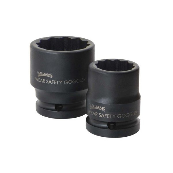 Williams Socket, 2 7/16 Inch OAL, Shallow Impact, 1 11/16 Inch Size - JHW38454