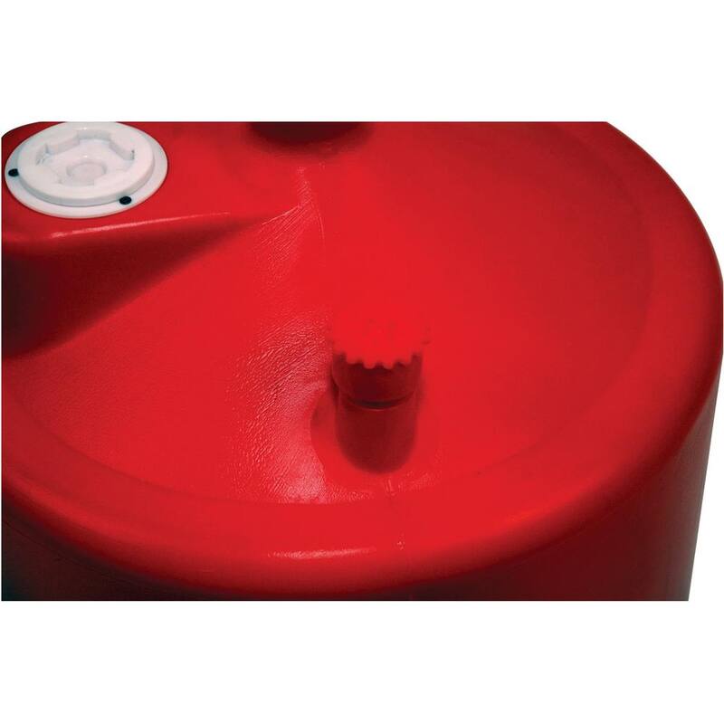 JohnDow Industries 8 Gal. Economy Portable Poly Oil Drain - JDI-8DCP