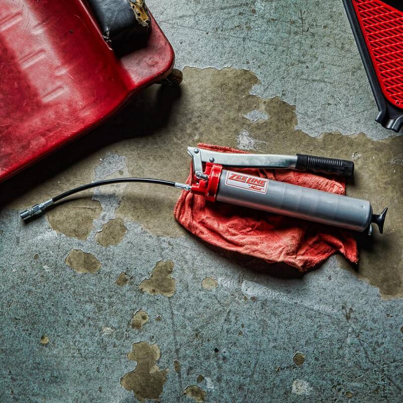 ZEELINE BY MILTON 10,000 Psi Heavy-Duty Lever Action Grease Gun - ZEHD4