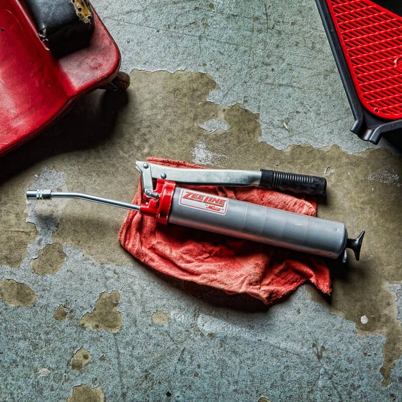 ZEELINE BY MILTON 10,000 Psi Heavy-Duty Lever Action Grease Gun - ZEHD4