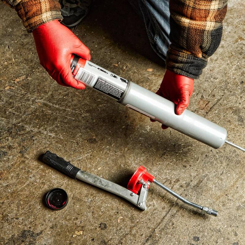 ZEELINE BY MILTON 10,000 Psi Heavy-Duty Lever Action Grease Gun - ZEHD4