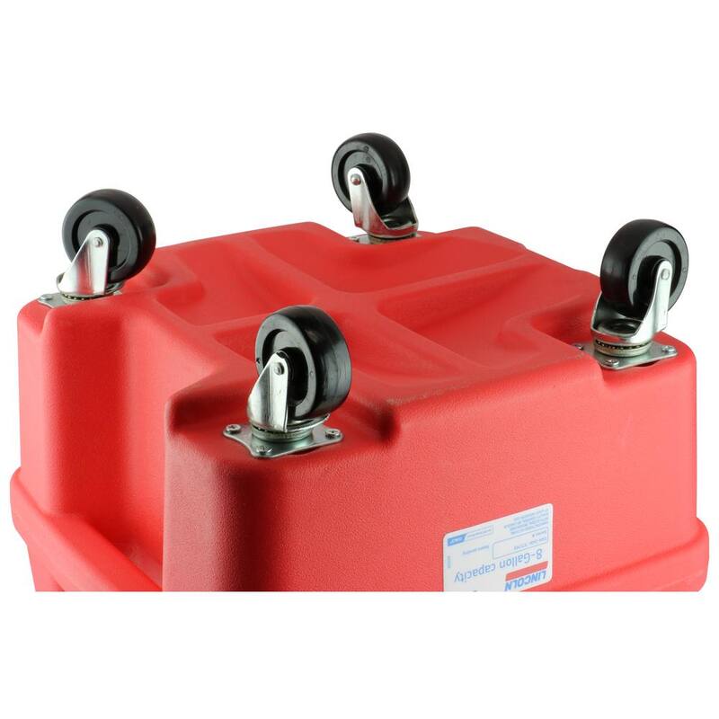 Lincoln Industrial 8 Gal. Portable Plastic Oil Drain - LIN3508