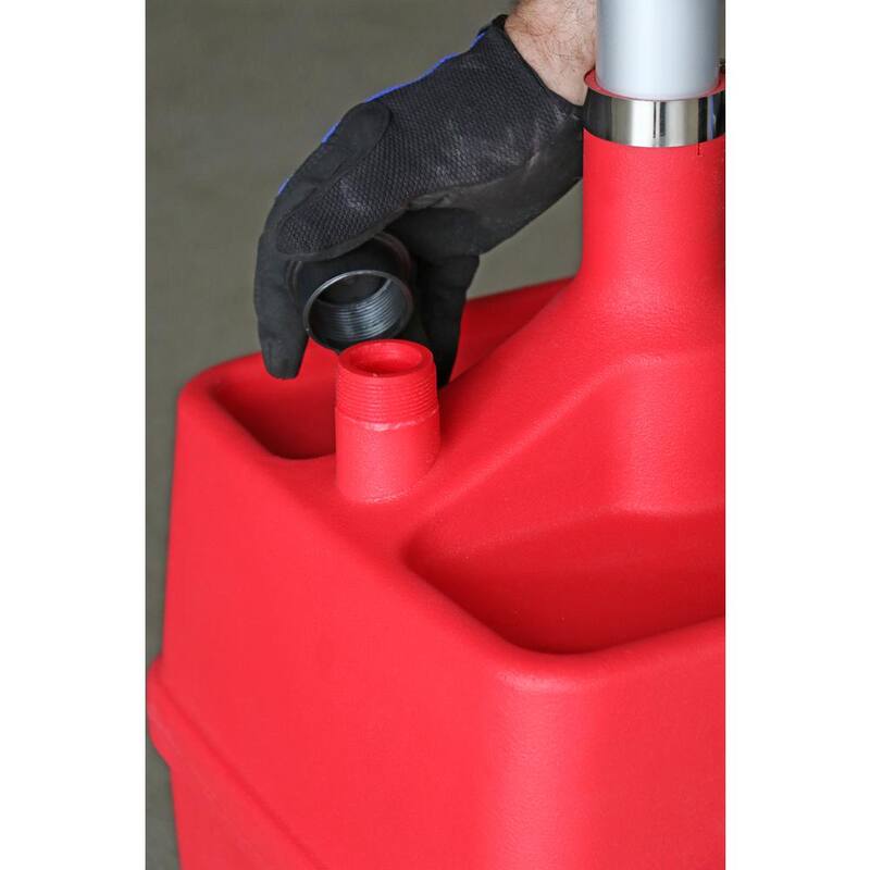 Lincoln Industrial 8 Gal. Portable Plastic Oil Drain - LIN3508