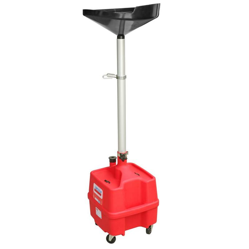 Lincoln Industrial 8 Gal. Portable Plastic Oil Drain - LIN3508