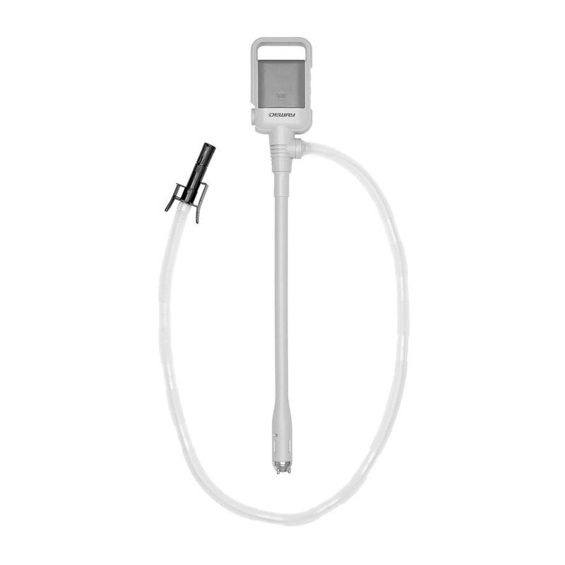 DEWAY Automatic Fuel Transfer Pump with Clip Nozzle for Flow Control and Stop, Fits All Cans - WAYPUMP15